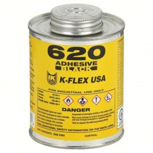 DESCRIPTION: (4) CONTACT CEMENT BRAND/MODEL: K-FLEX 620 #4VZR8 INFORMATION: BLACK SIZE: 1PT RETAIL$: $15.60 EA QTY: 4