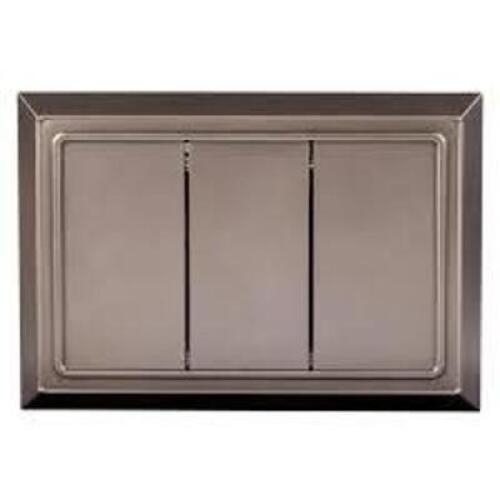HAMPTON BAY Wired Door Chime in Brushed Nickel