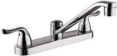 Constructor 2-Handle Standard Kitchen Faucet in Chrome
