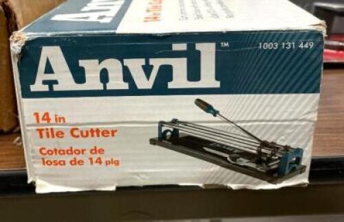ANVIL 14 in. Ceramic and Porcelain Tile Cutter