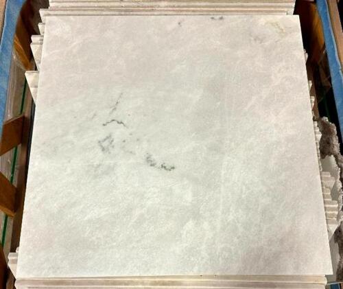 280 SQFT. OF WHITE POLISHED MARBLE TILE