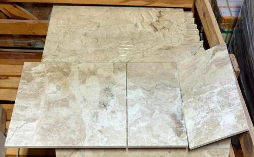 160 SQFT. OF CAPPUCCINO POLISHED MARBLE TILE