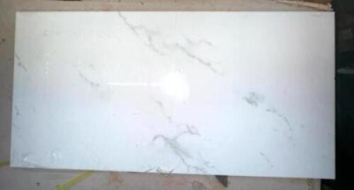 (680)- SQUARE FOOT OF CARRARA LIGHT PORCELAIN TILE