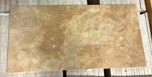 320 SQFT. OF LIGHT WALNUT TRAVERTINE TILE