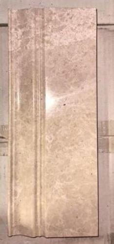 (30)- BOXES OF CREMA MARBLE TILE TRIM
