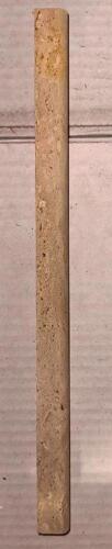 (25)- BOXES OF LIGHT WALNUT HONED AND FINISHED TRAVERTINE TRIM