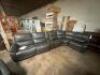Leather Power Reclining Sectional with Power Headrests - 5
