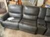 Leather Power Reclining Sectional with Power Headrests - 7