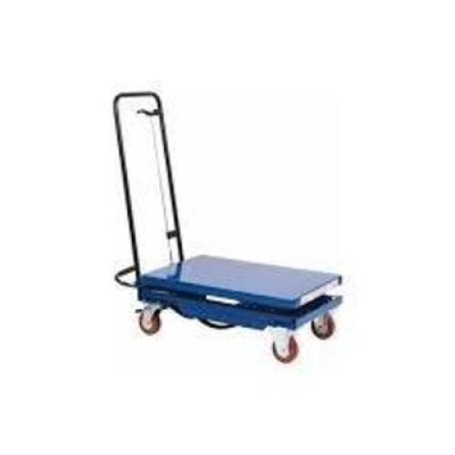 DESCRIPTION: (1) MOBILE AIR LIFT TABLE BRAND/MODEL: WORKSMART #WS-MH-LETB2-101 INFORMATION: BLUE, 400 LB CAPACITY RETAIL$: $497.65 EA QTY: 1