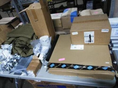 DESCRIPTION: (1) TABLE OF MISC ITEMS BRAND/MODEL: MANY INFORMATION: MUST COME INSPECT QTY: 1