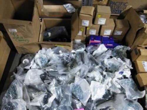 DESCRIPTION: (1) TABLE OF MISC HARDWARE BRAND/MODEL: MANY INFORMATION: MUST COME INSPECT QTY: 1