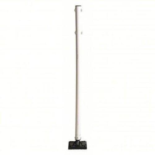 DESCRIPTION: (6) TRAFFIC BALLAST / SIGN BASE WITH POST BRAND/MODEL: BRADY #1DYJ5 INFORMATION: WHITE, SQUARE SIZE: 5' X 8" X 8" RETAIL$: $477.71 EA QTY