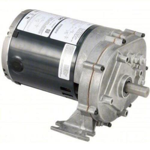 DESCRIPTION: (1) INDUSTRIAL GEAR MOTOR BRAND/MODEL: DAYTON #1LPP7 INFORMATION: PARALLEL, SINGLE OUTPUT SHAFT, SPLIT-PHASE, ODP, 6 RPM, 600 IN-LB MAX T