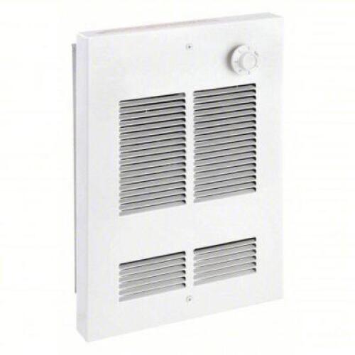 DESCRIPTION: (1) RECESSED ELECTRIC WALL-MOUNT HEATER BRAND/MODEL: DAYTON #5ZK68 INFORMATION: 1,500W, 120V AC, 1 PHASE, 120V AC, 1-PHASE, WHITE SIZE: 1