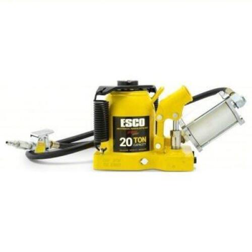 DESCRIPTION: (1) BOTTLE JACK BRAND/MODEL: ESCO #804M85 INFORMATION: BOTTLE JACK, STEEL, TRIGGER, AIR/MECHANICAL, 7 1/8 IN MIN LIFT RETAIL$: $360.34 EA