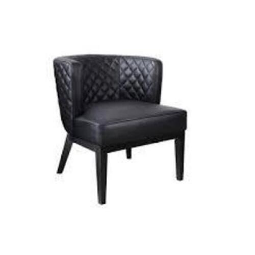 DESCRIPTION: (1) ACCENT CHAIR BRAND/MODEL: PRODCUT NUMBER #HF0002-BK INFORMATION: IMAGES ARE FOR ILLUSTRATION PURPOSES ONLY AND MAY NOT BE AN EXACT RE