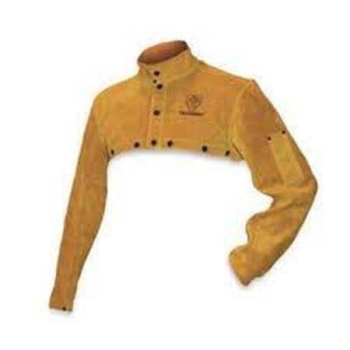 DESCRIPTION: (6) HEAVY WEIGHT CAPE SLEEVE BRAND/MODEL: TILLMAN #3221L INFORMATION: YELLOW, COWHIDE SIDE SPLIT LEATHER, SEE INSPECTION SIZE: LARGE RETA