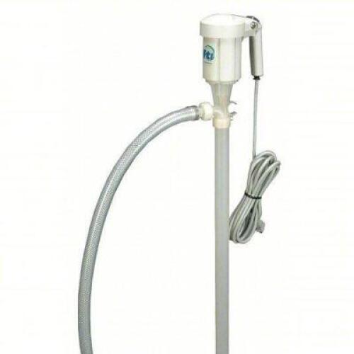 DESCRIPTION: (1) ELECTRIC OPERATED DRUM PUMP BRAND/MODEL: FINISH THOMPSON #5FZU7 INFORMATION: 1/3 HP MOTOR HP, 55 GAL FOR CONTAINER SIZE, 110V AC, EF