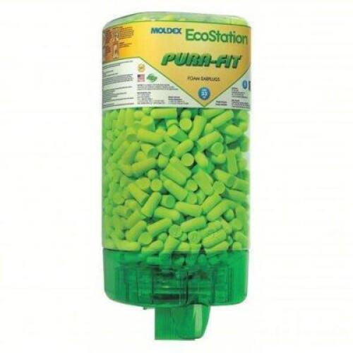 DESCRIPTION: (4) EAR PLUG DISPENSER BRAND/MODEL: MOLDEX #60EE33 INFORMATION: GREEN, DISPENSER WITH REFILL, BULLET, 33 DB NRR, 500 PAIRS, UNCORDED, ROL