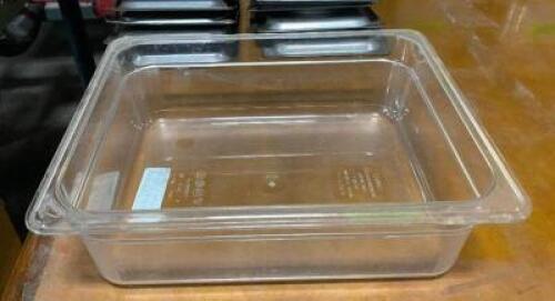(5) HALF SIZE PLASTIC INSERTS