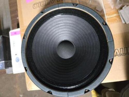 DESCRIPTION: (1) 100 WATT MAX WOOFER BRAND/MODEL: JENSEN C10/50 16 OHM SIZE: 10" RETAIL$: $95.00 QTY: 1