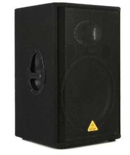 DESCRIPTION: (2) 600 WATT PASSIVE PA SPEAKERS BRAND/MODEL: BEHRINGER VS1520 SIZE: 15" RETAIL$: $500.00 QTY: 2