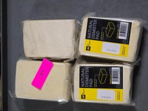 DESCRIPTION: (4) NATURAL DE-MISTER PADS BRAND/MODEL: AA CAR ESSENTIALS RETAIL$: $64.04 QTY: 4