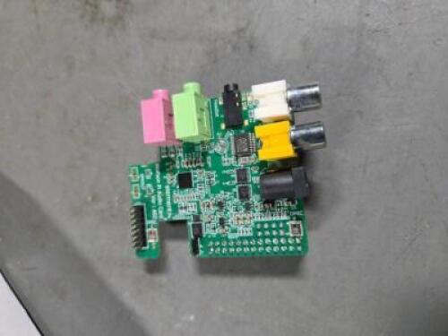 DESCRIPTION: (1) WOLFSON AUDIO CARD BRAND/MODEL: WOLFSON PI RETAIL$: $39.99 QTY: 1