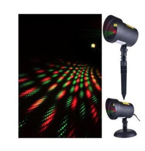 DESCRIPTION: (1) OUTDOOR GREEN AND RED LASER "STARS" BRAND/MODEL: ;ASER STARS LAS6041 RETAIL$: $26.50 QTY: 1