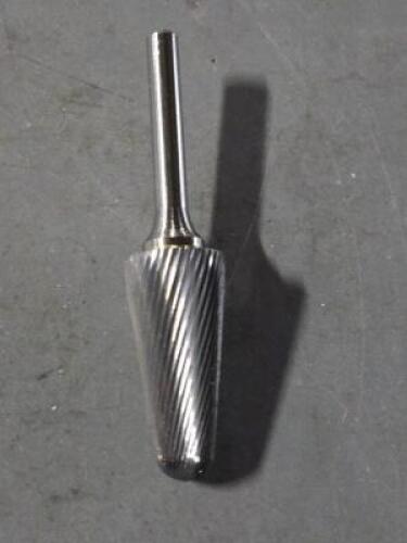DESCRIPTION: (4) CARBIDE BALL NOSED CONE BURR BRAND/MODEL: WESTWARD 19D781 SIZE: SL-7 RETAIL$: $139.44 QTY: 4
