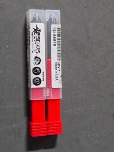 DESCRIPTION: (2) SOLID CARBIDE JOBBER DRILL BITS BRAND/MODEL: ACCUPRO 41576059 SIZE: 8mm DIA RETAIL$: $268.68 QTY: 2