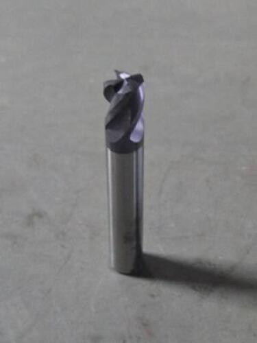 DESCRIPTION: (2) SOLID CARBIDE LENS FORM BARREL CUTTER END MILLS BRAND/MODEL: ACCUPRO 03313657 SIZE: 0.3750" DIA 7/16" LOC 3/8" SD RETAIL$: $192.10 QT