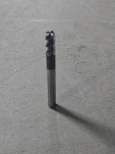 DESCRIPTION: (2) SOLID CARBIDE CORNER RADIUS ENDMILL BRAND/MODEL: ACCUPRO 19251289 SIZE: 3/16" DIA 3/8" LOC 0.0300" RAD RETAIL$: $63.28 QTY: 2