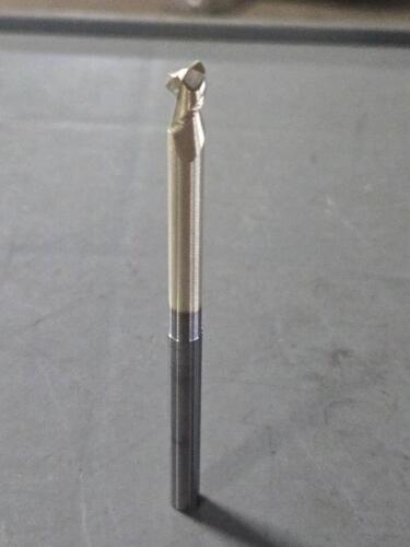 DESCRIPTION: (2) SOLID CARBIDE DE BALL END MILL BRAND/MODEL: ACCUPRO 07763154 SIZE: 1/2" DIA 5/8" LOC RETAIL$: $258.40 QTY: 2