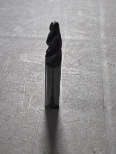 DESCRIPTION: (2) SOLID CARBIDE OVAL FORM BARREL CUTTER END MILL BRAND/MODEL: ACCUPRO 03329810 INFORMATION: 0.3750" SM END DIA SIZE: 3/8" SD 0.8260" LO
