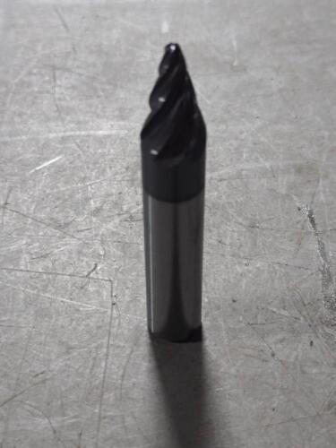 DESCRIPTION: (2) SOLID CARBIDE 15 DEG TAPER BARREL CUTTER END MILL BRAND/MODEL: ACCUPRO 03328614 SIZE: 1/2" DIA RETAIL$: $410.44 QTY: 2