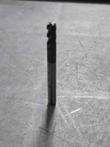 DESCRIPTION: (3) SOLID CARBIDE CORNER RADIUS ENDMILL BRAND/MODEL: ACCUPRO 19251289 SIZE: 3/16" DIA 3/8' LOC 0.0300" RAD RETAIL$: $189.84 QTY: 3