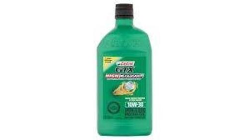 DESCRIPTION: (4) SYNTHETIC BLEND MOTOR OIL BRAND/MODEL: CASTROL GTX HIGH MILEAGE INFORMATION: 10W-30 SIZE: 1 QT RETAIL$: $10.00 EA QTY: 4