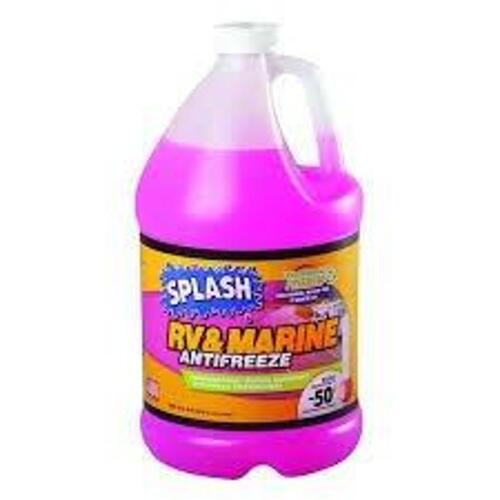 DESCRIPTION: (4) RV AND MARINE ANTIFREEZEBRAND/MODEL: SPLASHSIZE: 1 GALLONRETAIL$: $5.60 EAQTY: 4