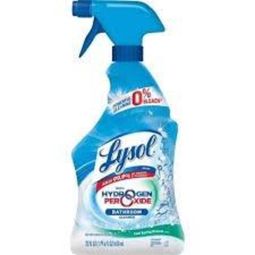 DESCRIPTION: (6) BATHROOM CLEANER BRAND/MODEL: LYSOL SIZE: 22 FL OZ RETAIL$: $6.00 EA QTY: 6