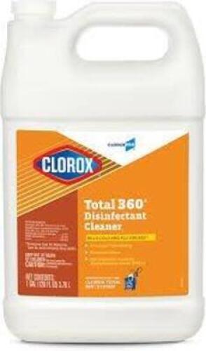 DESCRIPTION: (2) TOTAL 360 DISINFECTANT CLEANER BRAND/MODEL: COLORX SIZE: 1 GALLON RETAIL$: $38.00 EA QTY: 2