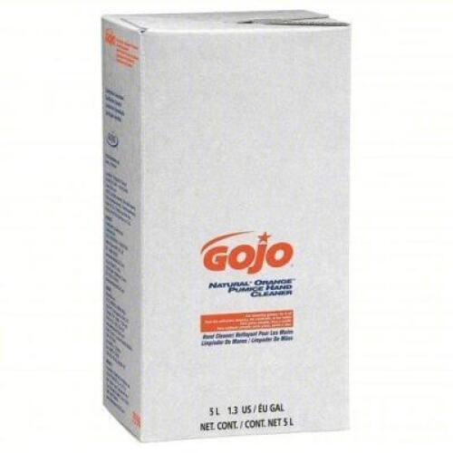 DESCRIPTION: (2) HAND CLEANER WITH PUMICE BRAND/MODEL: GOJO NATURAL ORANGE SIZE: 5000ML RETAIL$: $32.50 EA QTY: 2