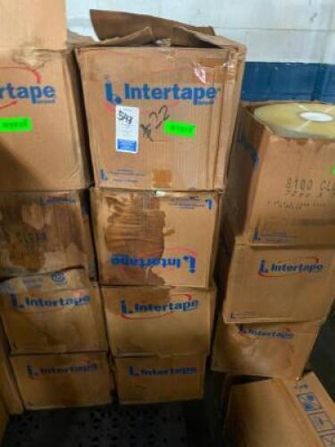 (16) ROLLS OF CLEAR PACKING TAPE