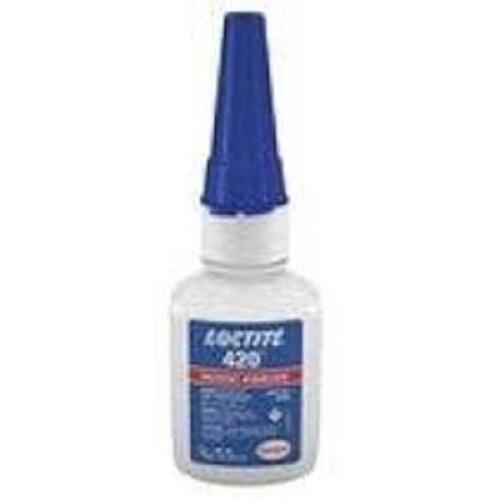 DESCRIPTION: (3) INSTANT ADHESIVE BRAND/MODEL: LOCTITE 420 SIZE: 1 OZ RETAIL$: $40.00 EA QTY: 3