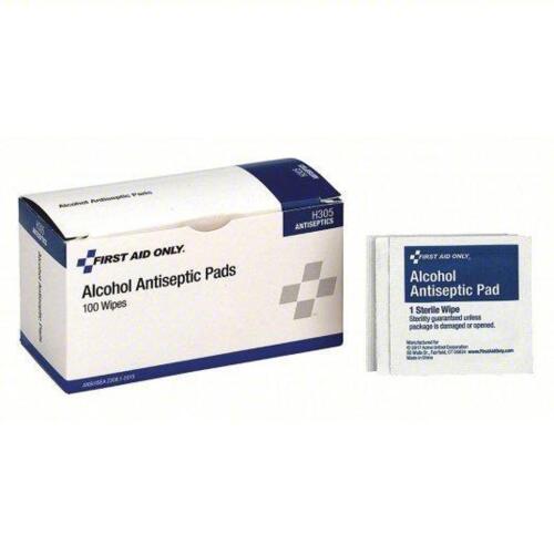 DESCRIPTION: (12) PACKS OF (200) ALCOHOL ANTISEPTIC PAD WIPES BRAND/MODEL: FIRST AID ONLY #36LF43 RETAIL$: $12.00 EA QTY: 12