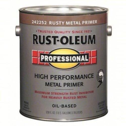 DESCRIPTION: (2) INTERIOR EXTERIOR PRIMER BRAND/MODEL: RUST-OLEUM #3ZHX2 INFORMATION: RED SIZE: 1 GALLON RETAIL$: $156.16 EA QTY: 2