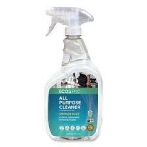 DESCRIPTION: (6) ALL PURPOSE CLEANER BRAND/MODEL: ECOS PRO INFORMATION: ORANGE PLUS SIZE: 32 FL OZ RETAIL$: $7.09 EA QTY: 6