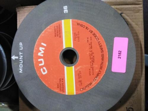 DESCRIPTION: (7) GRINDING WHEEL BRAND/MODEL: CUMI #TSOE SIZE: 10X0.325X1-1/4 QTY: 7