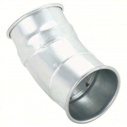 DESCRIPTION: (2) STEEL ELBOW BRAND/MODEL: NORDFAB #45ZA97 SIZE: 30 Degree For 9 in Duct Dia, 13 in Overall Lg, 30&deg; Angle, 1 1/2 in Centerline Radius R