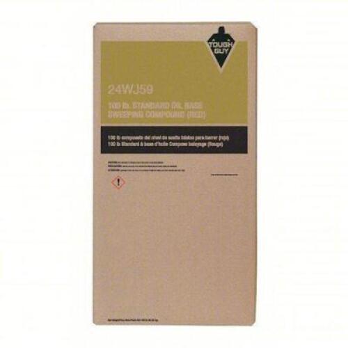 DESCRIPTION: (1) CASE OF SWEEPING COMPOUND BRAND/MODEL: TOUGH GUY #24WJ59 INFORMATION: RED SIZE: 100 LB RETAIL$: $60.05 QTY: 1